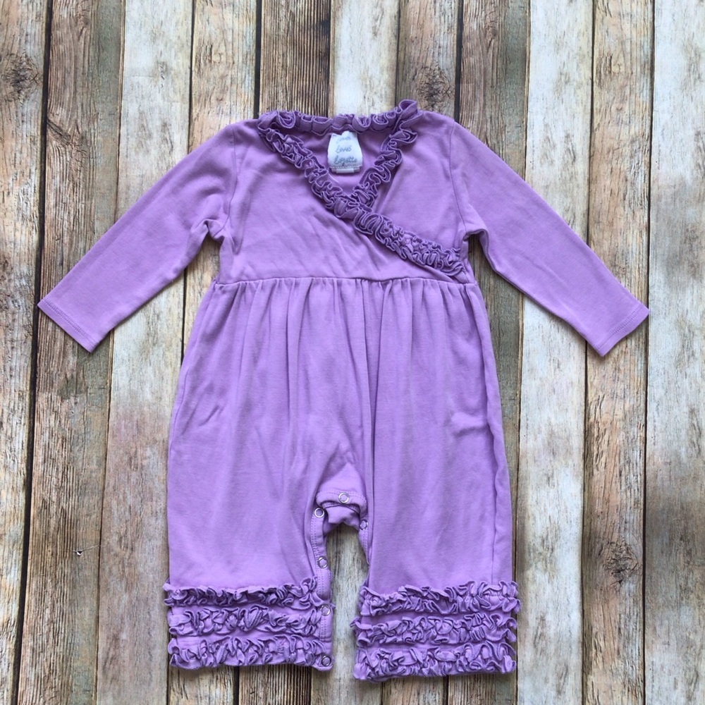 Lemon Loves Lime Lilac Olivia Romper